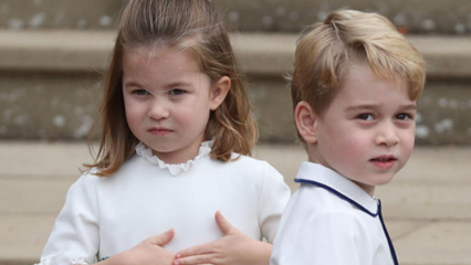 Het meest besproken duo in de Britse pers: Prince George en Princess Charlotte