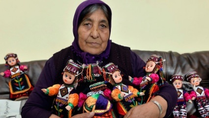 Turkmeense baby's moeder!
