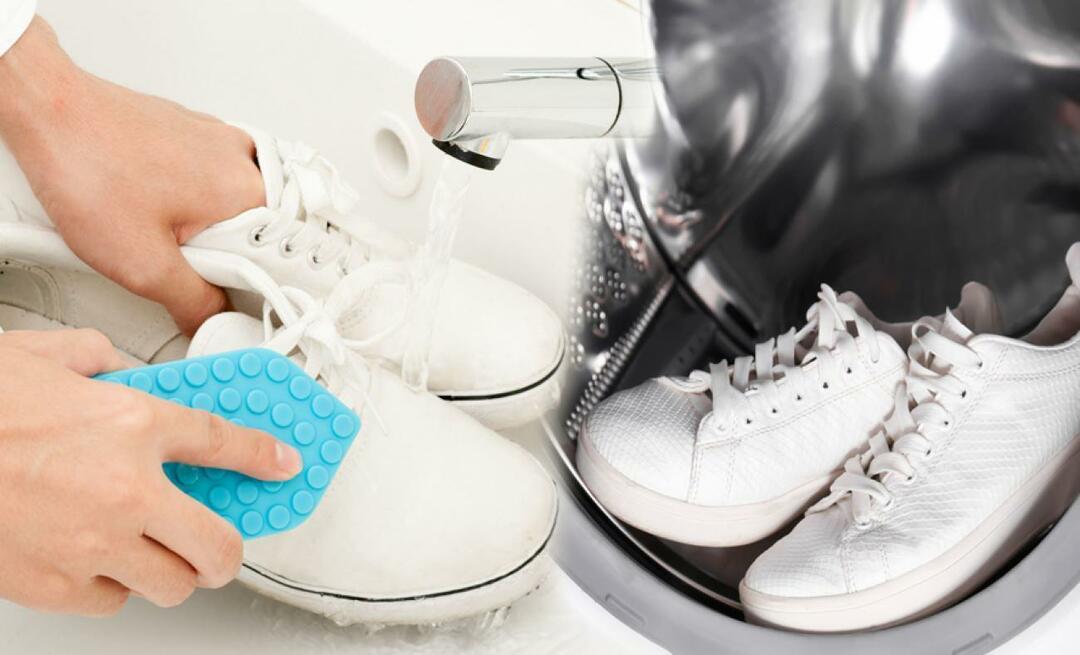 Hoe witte schoenen schoonmaken? Hoe sneakers schoonmaken? Schoenpoetsen in 3 stappen