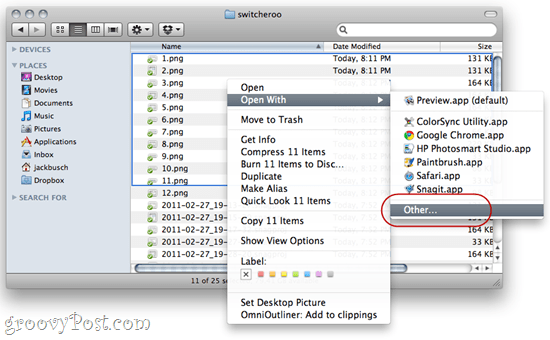 PDF-bestanden met meerdere pagina's maken in MAC OS X met Automator