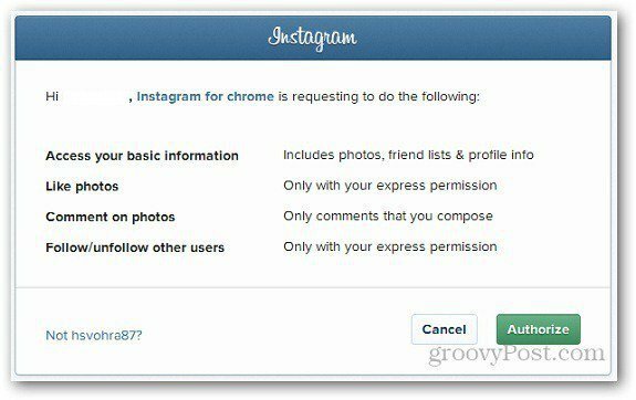 Met Instagram voor Chrome kunnen gebruikers door Instagram bladeren in hun browser