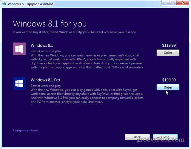 Windows 7 upgraden naar Windows 8.1 met Upgrade Assistant