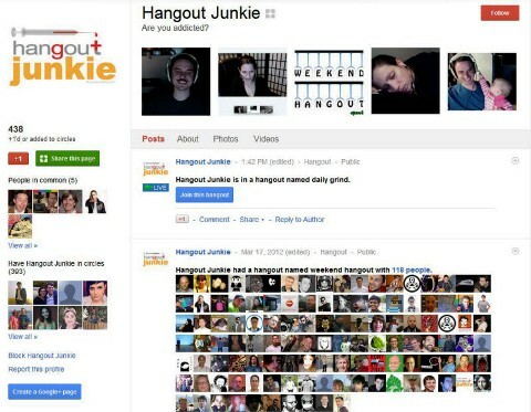 hangout junkie