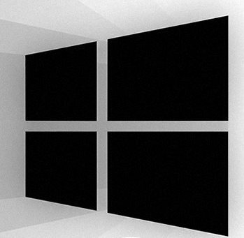 Windows 10 zwart
