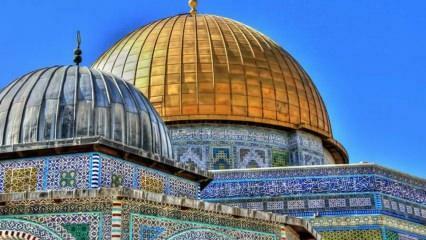 Waar ligt Jeruzalem (Masjid al-Aqsa)? Al-Aqsa-moskee