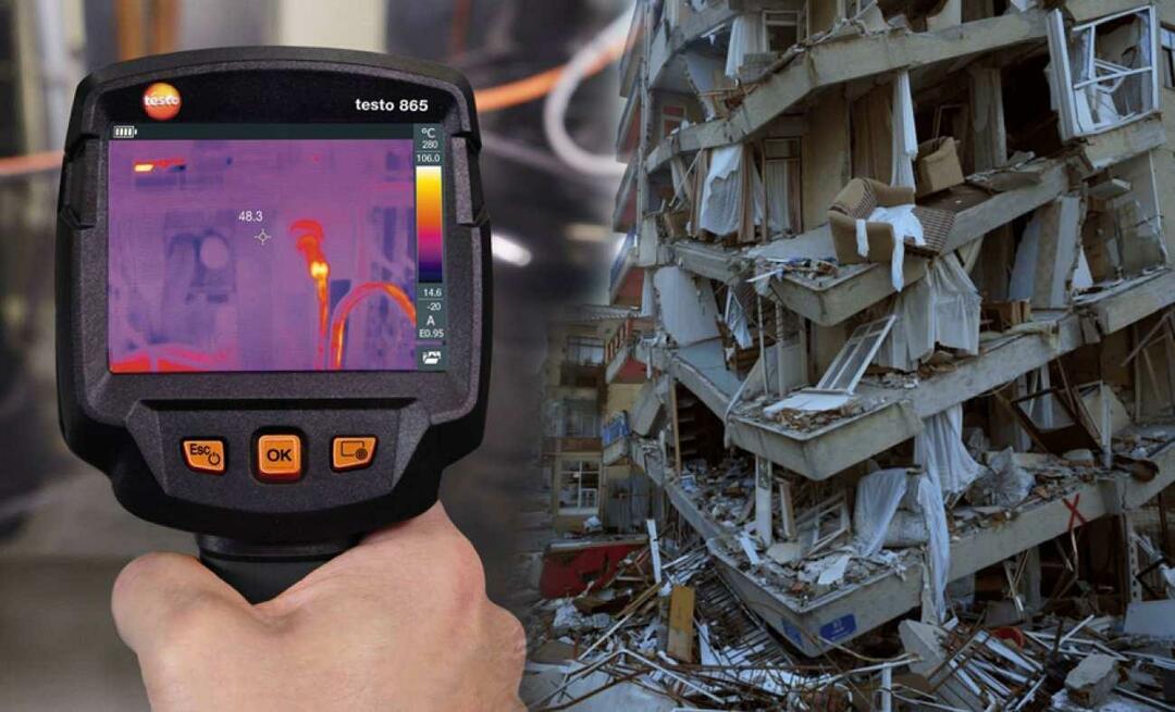 Wat is een thermische camera en wat doet het? Hoe werkt een thermische camera bij een aardbeving?