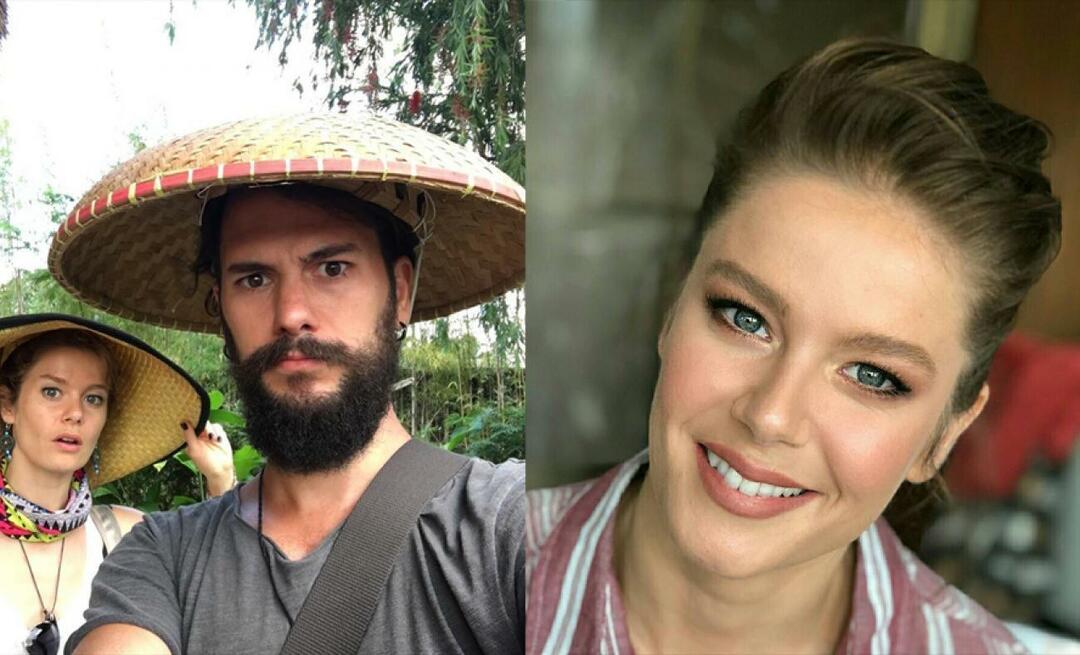 Burcu Biricik deelde een foto met haar man! Er was zo'n opmerking bij die foto