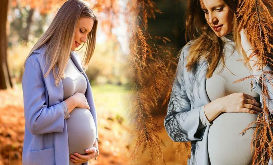 5 gouden items om de effecten van de herfst tijdens de zwangerschap weg te werken!