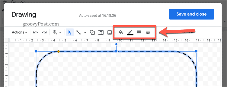 Een vorm opmaken in Google Documenten