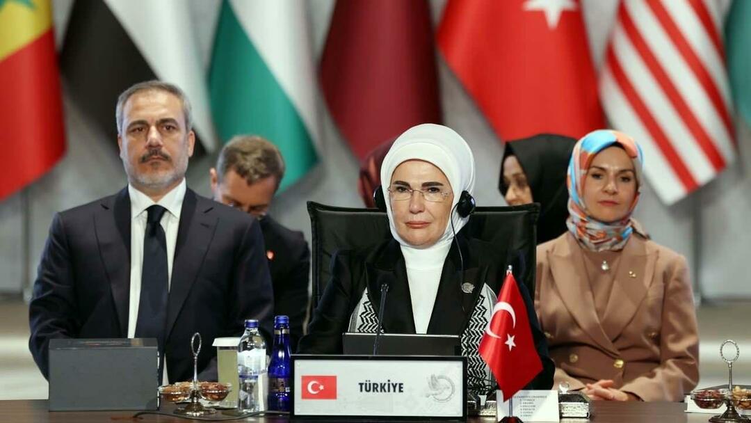 First Lady Erdoğan sprak met de Amerikaanse pers! “Toen Israël burgers neerschoot, had onze rode lijn overschreden moeten worden”