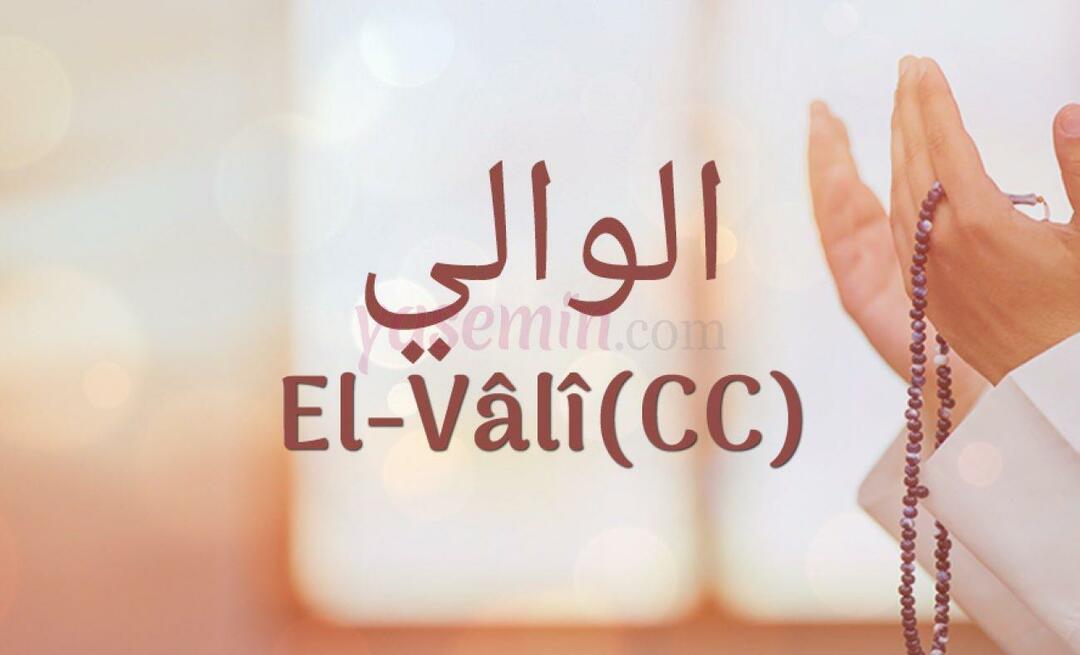 Wat betekent Al-Vali (c.c) van Esma-ul Husna? Wat zijn de deugden van al-Vali (c.c)?