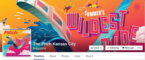 pitch Kansas City Facebook-omslagafbeelding