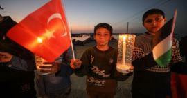 Palestijnse kinderen Turkije evenement dat Turkije beweegt! 