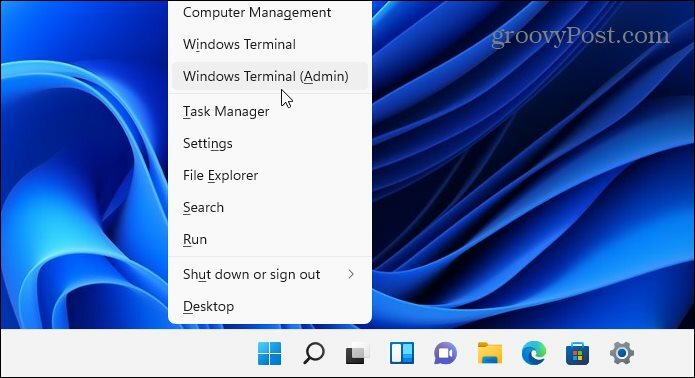Windows Terminal-beheerder