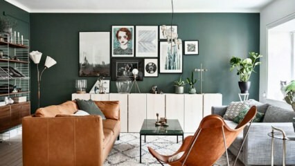 BINNEN en BUITEN van trends in huisdecoratie van 2018