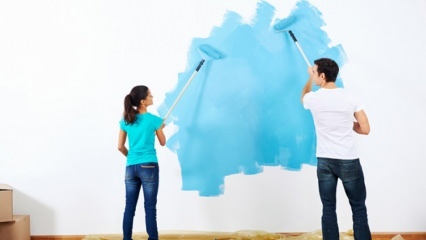 Hoe te schilderen en te witten? Hoe schilder je een 1 + 1 huis, waar begin je bij het schilderen van het huis?