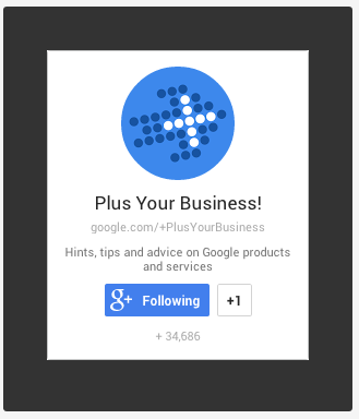 google + website-badge