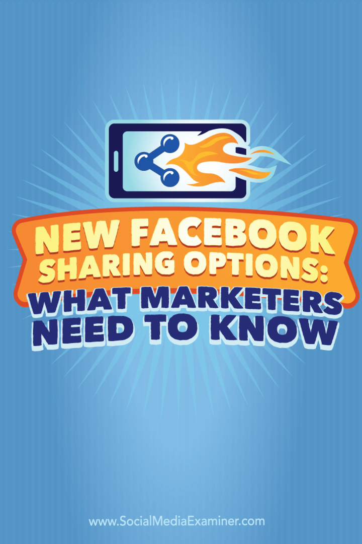 gebruik opties voor het delen van Facebook om de betrokkenheid te vergroten