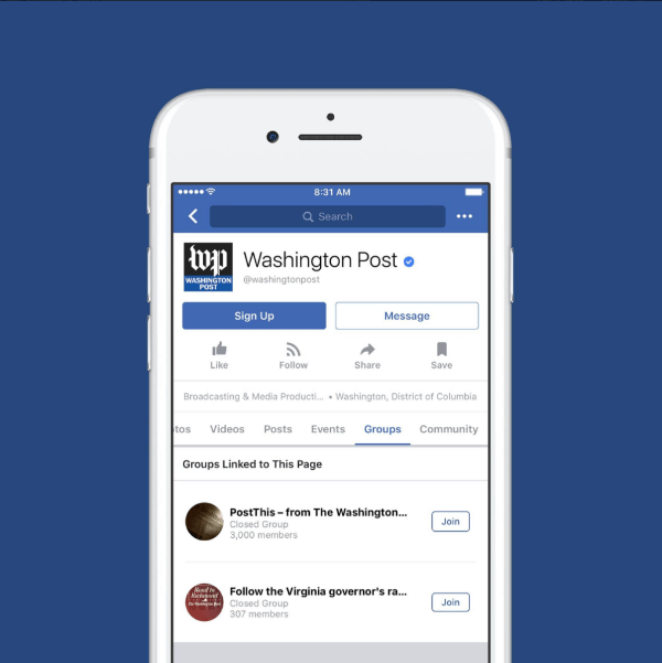 Facebook heeft aangekondigd dat Groups for Pages nu over de hele wereld beschikbaar is.