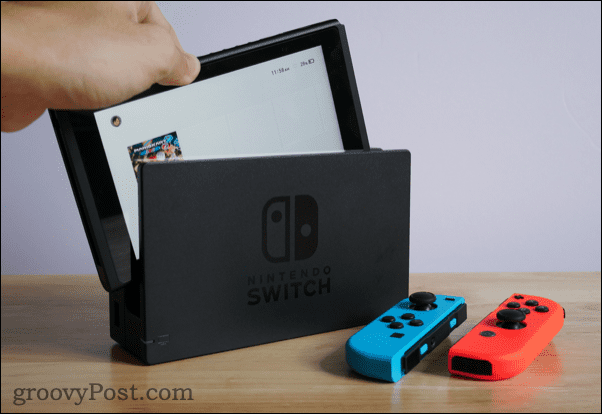 Een voorbeeld Nintendo Switch