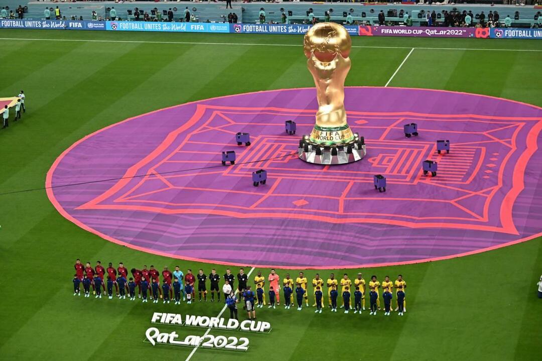 2022 FIFA Wereldbeker gedeeld door Emine Erdogan!