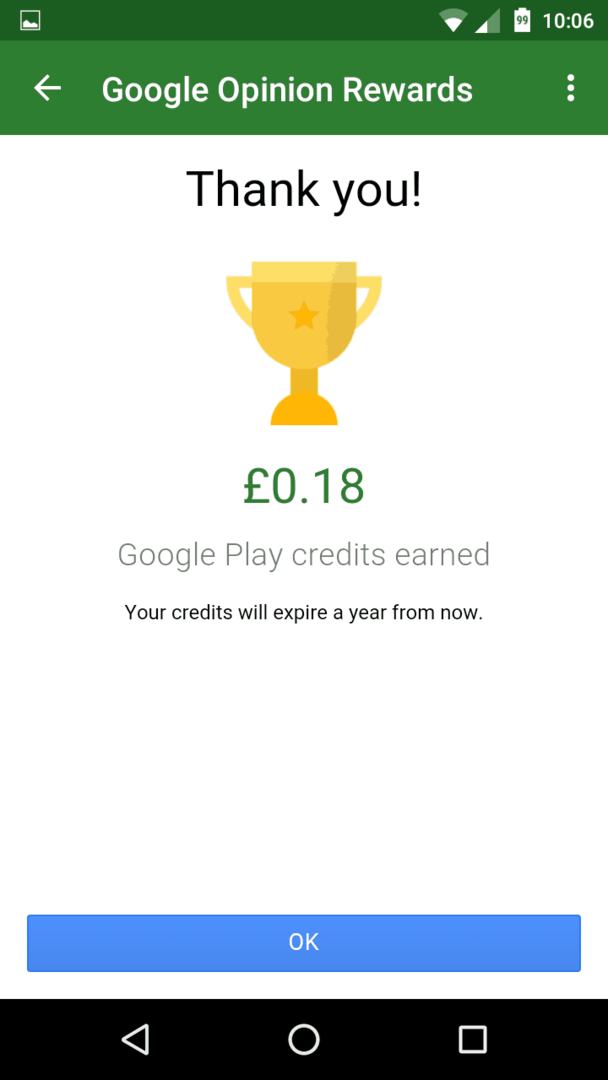Google Rewards (06) google play tegoed gratis apps winkel muziek tv-shows films stripboeken android opinie beloningen onderzoeken locatie credits verdiend verlopen