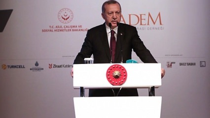President Erdoğan: Degenen die de rechten van vrouwen schenden, zullen streng worden beoordeeld