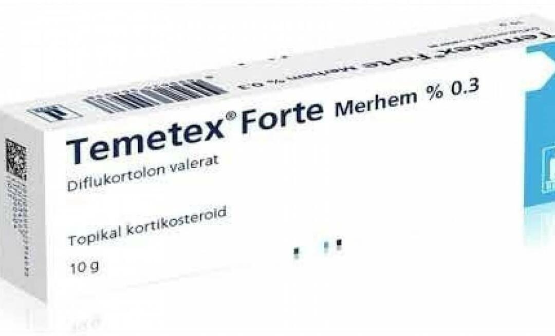 Wat is Temetex-crème, wat zijn de bijwerkingen? Het gebruik van Temetex crème!