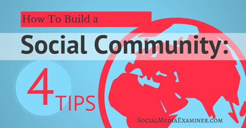 tips voor de sociale gemeenschap