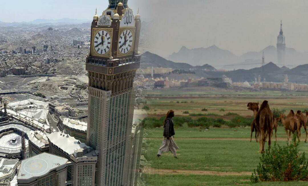 Bergen en vlaktes in Mekka zijn groen! Komt de apocalyps dichterbij? Hier zijn de voortekenen van de Apocalyps...