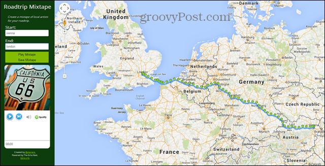 Maak een afspeellijst met lokale artiesten voor een roadtrip