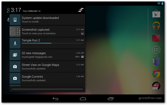 Google Nexus 7-updates