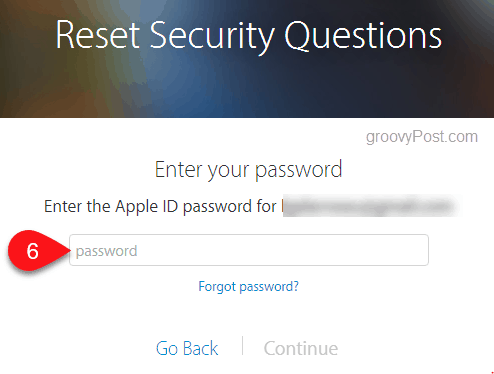 Hoe u uw Apple iCloud-wachtwoord kunt resetten - 6