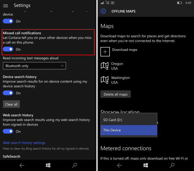 Windows 10 Mobile Preview Build 10572 beschikbaar, maar vereist nog steeds terugdraaien
