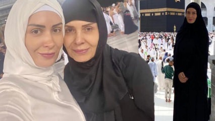 Model Irmak Atuk ging met haar moeder Sevim Atuk naar Umrah!