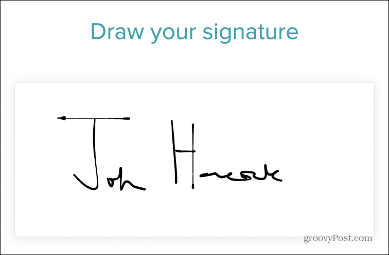 signwell handtekening tekenen