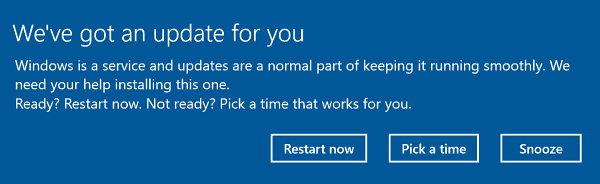 Windows 10-makers updaten om automatisch opnieuw opstarten na updates op te lossen