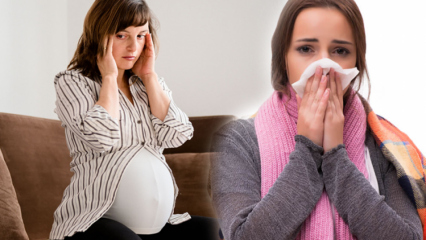 Wat zijn verkoudheid en griep goed voor zwangere vrouwen? Huisgriepbehandeling tijdens de zwangerschap vanuit Saraçoğlu