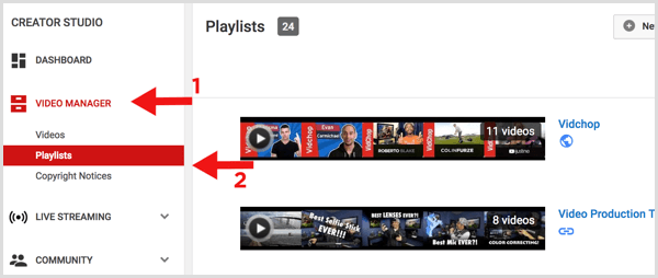 YouTube maakt serie-afspeellijst