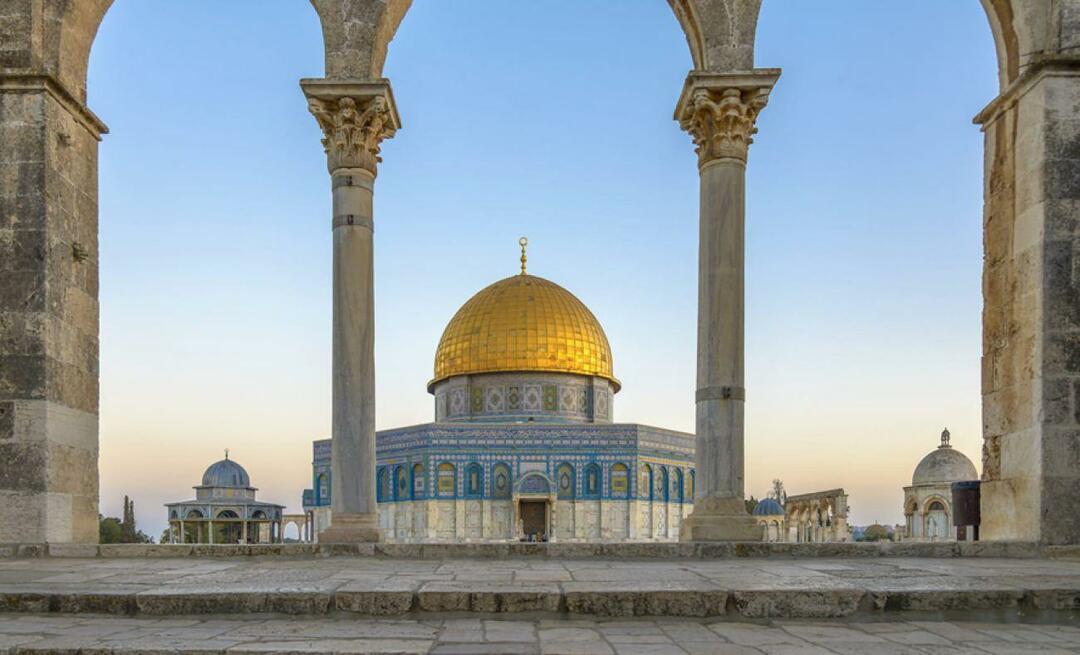 Waar ligt Jeruzalem? Waarom is Jeruzalem belangrijk? Waarom is Masjid al-Aqsa zo belangrijk?