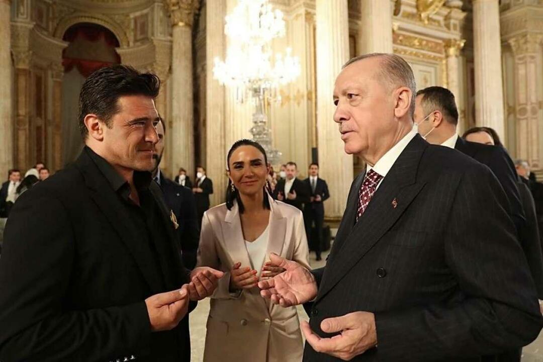 Hakan Ural en president Recep Tayyip Erdogan