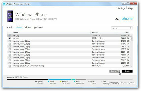 windows phone 8 windows phone app synchroniseren met pc