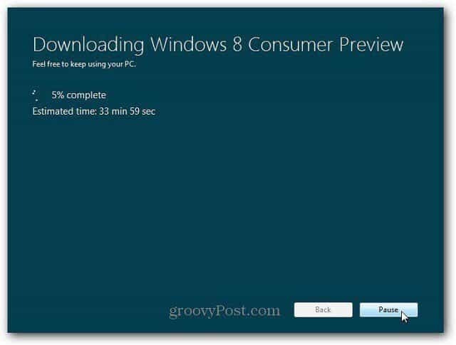 Windows 8 Upgrade installeren via het web