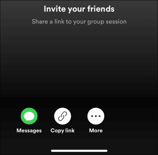  uitnodigen luisteren naar spotify met vrienden