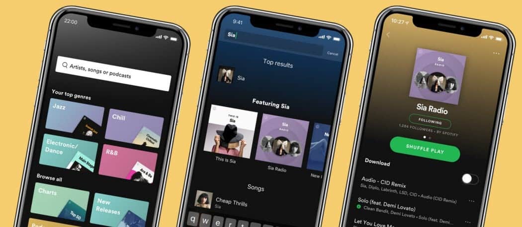Spotify Premium Upgrade aanbevolen