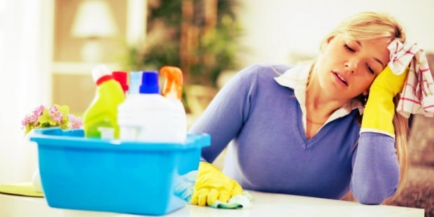 Tips voor het schoonmaken van het huis voor werkende vrouwen