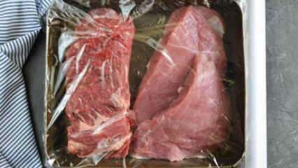 Hoe en hoe lang wordt het vlees in de vriezer bewaard? Hoe rood vlees in de vriezer te bewaren