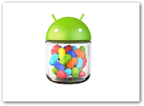 Android Jelly Bean maakt zijn weg naar mobiele apparaten