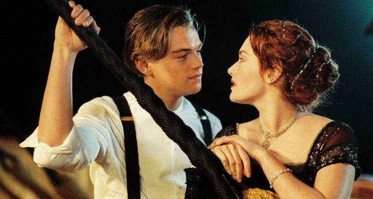 Een still uit de film Titanic