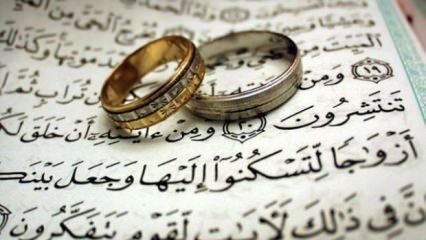 Religieuze zaken die in de huwelijksvergadering moeten worden behandeld